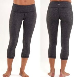 Lululemon Wunder under crop leggings